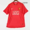 Vintage Manchester United Jersey 2007/08 Home Soccer Shirt - Best Soccer Players