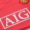 Vintage Manchester United Jersey 2007/08 Home Soccer Shirt - Best Soccer Players