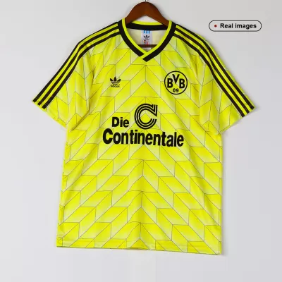 Vintage Borussia Dortmund Jersey 1988 Home Soccer Shirt - Best Soccer Players