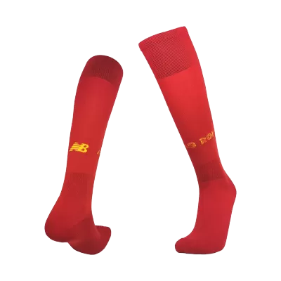 Roma Home Soccer Socks 2022/23 Kids - Best Soccer Players