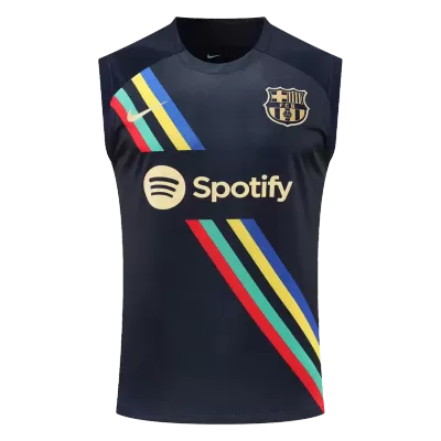 Barcelona Jersey 22/23 Soccer Sleeveless Top Black - Best Soccer Players