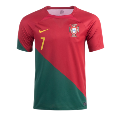 RONALDO #7 New Portugal Jersey 2022 Home Soccer Shirt World Cup - Best Soccer Players