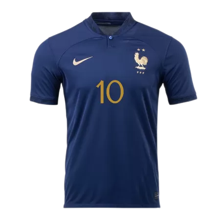 MBAPPE #10 New France Jersey 2022 Home Soccer Shirt World Cup - Best Soccer Players