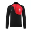 New South Korea Training Jacket 2022/23 Black&Red - Best Soccer Players