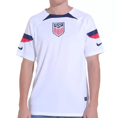 New USA Jersey 2022 Home Soccer Shirt World Cup - Best Soccer Players