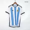 MESSI #10 New Argentina Three Stars Jersey 2022 Home Soccer Shirt World Cup - Best Soccer Players