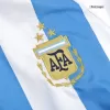 MESSI #10 New Argentina Three Stars Jersey 2022 Home Soccer Shirt World Cup - Best Soccer Players