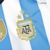 Argentina Kids Kit 2022 Home (Shirt+Shorts) - Three Stars - Best Soccer Players