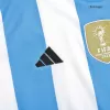 Argentina Kids Kit 2022 Home (Shirt+Shorts) - Three Stars - Best Soccer Players