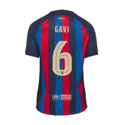 GAVI #6 New Barcelona Jersey 2022/23 Home Soccer Shirt - Best Soccer Players