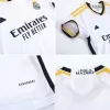 Real Madrid Kids Kit 2023/24 Home (Shirt+Shorts+Socks) - Best Soccer Players