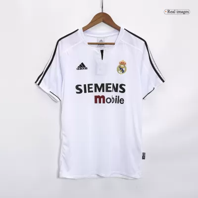 Vintage Real Madrid Jersey 2003/04 Home Soccer Shirt - Best Soccer Players