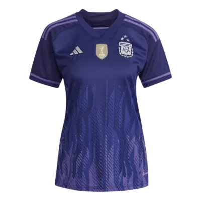 New Argentina Three Stars Jersey 2022 Away Soccer Shirt Women World Cup - Best Soccer Players