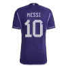 MESSI #10 New Argentina Three Stars Jersey 2022 Away Soccer Shirt Women World Cup - Best Soccer Players