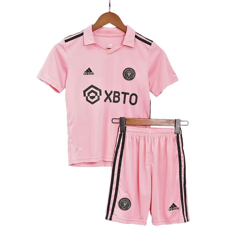 MESSI #10 Inter Miami CF Kids Kit 2022 Home (Shirt+Shorts) - Best Soccer Players