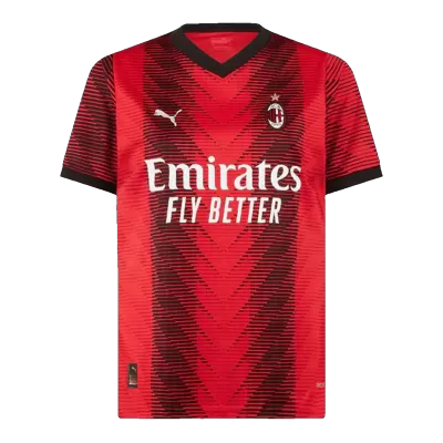 New AC Milan Jersey 2023/24 Home Soccer Shirt - Best Soccer Players