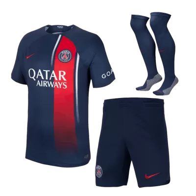 New PSG Soccer Kit 2023/24 Home (Shirt+Shorts+Socks) 
 - Best Soccer Players