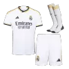 New Real Madrid Soccer Kit 2023/24 Home (Shirt+Shorts+Socks) 
 - Best Soccer Players