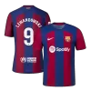 LEWANDOWSKI #9 New Barcelona Jersey 2023/24 Home Soccer Shirt Player Version Version - Best Soccer Players