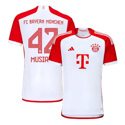 MUSIALA #42 New Bayern Munich Jersey 2023/24 Home Soccer Shirt - Best Soccer Players