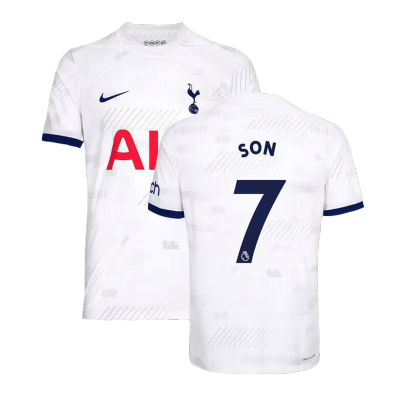 SON #7 New Tottenham Hotspur Jersey 2023/24 Home Soccer Shirt - Best Soccer Players