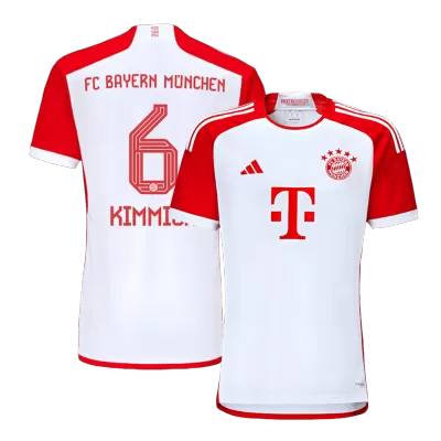 KIMMICH #6 New Bayern Munich Jersey 2023/24 Home Soccer Shirt - Best Soccer Players