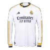 New Real Madrid Jersey 2023/24 Home Soccer Long Sleeve Shirt Player Version Version - Best Soccer Players