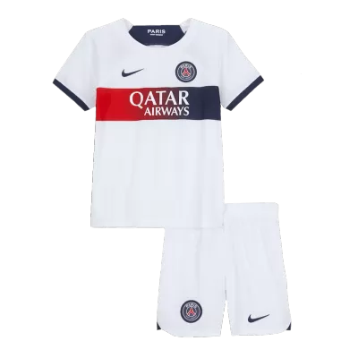 PSG Kids Kit 2023/24 Away (Shirt+Shorts) - Best Soccer Players