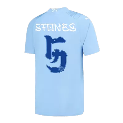 STONES #5 New Manchester City Jersey 2023/24 Home Soccer Shirt - Best Soccer Players