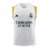 Real Madrid Pre-Match Sleeveless Shirt 2023/24 White - Best Soccer Players