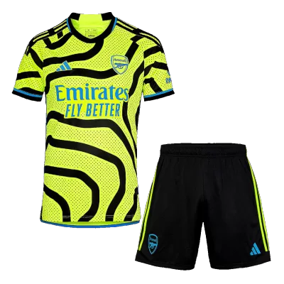 New Arsenal Soccer Kit 2023/24 Away (Shirt+Shorts) 
 - Best Soccer Players