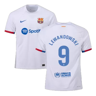 LEWANDOWSKI #9 New Barcelona Jersey 2023/24 Away Soccer Shirt Player Version Version - Best Soccer Players