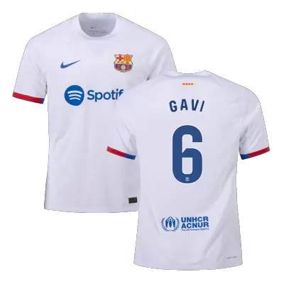 GAVI #6 New Barcelona Jersey 2023/24 Away Soccer Shirt Player Version Version - Best Soccer Players