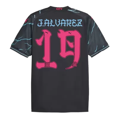 J.ALVAREZ #19 New Manchester City Jersey 2023/24 Third Away Soccer Shirt - Best Soccer Players