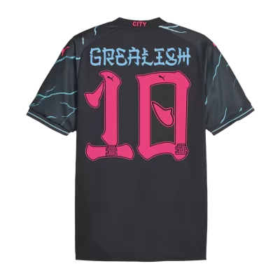 GREALISH #10 New Manchester City Jersey 2023/24 Third Away Soccer Shirt - Best Soccer Players