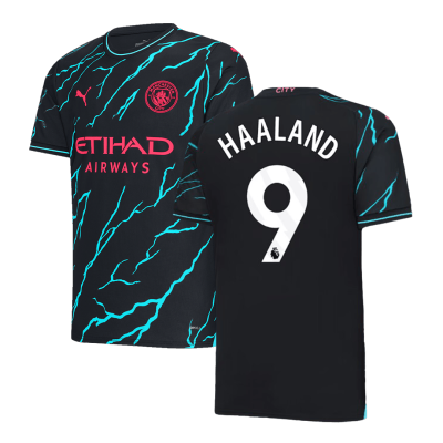 HAALAND #9 New Manchester City Jersey 2023/24 Third Away Soccer Shirt - Best Soccer Players