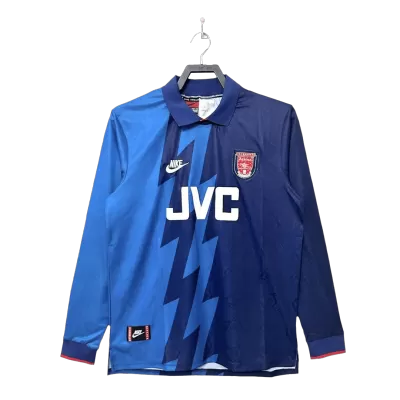 Vintage Arsenal Jersey 1995/96 Away Soccer Shirt Long Sleeve - Best Soccer Players