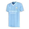 New Manchester City Soccer Kit 2023/24 Home (Shirt+Shorts) 
 - Best Soccer Players