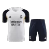 New Real Madrid Training Kit (Top+Pants) 2023/24 White Men - Best Soccer Players