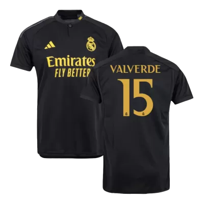 VALVERDE #15 New Real Madrid Jersey 2023/24 Third Away Soccer Shirt - Best Soccer Players