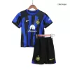 Inter Milan Kids Kit 2023/24 Home (Shirt+Shorts) - Best Soccer Players