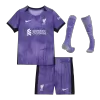 Liverpool Kids Kit 2023/24 Third Away (Shirt+Shorts+Socks) - Best Soccer Players