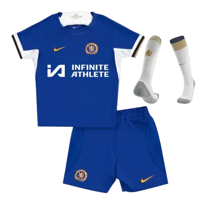 Chelsea Kids Kit 2023/24 Home (Shirt+Shorts+Socks) - Best Soccer Players