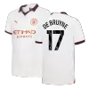 DE BRUYNE #17 New Manchester City Jersey 2023/24 Away Soccer Shirt - Best Soccer Players