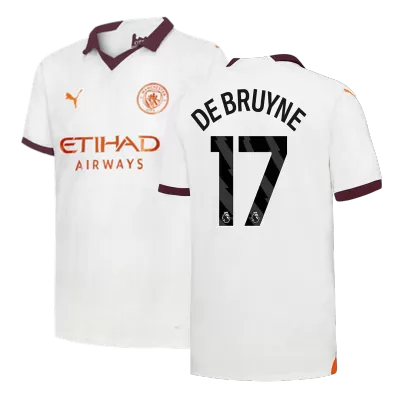 DE BRUYNE #17 New Manchester City Jersey 2023/24 Away Soccer Shirt - Best Soccer Players