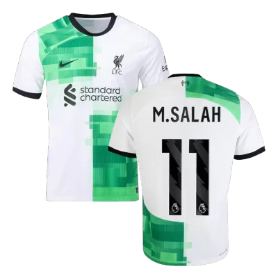 M.SALAH #11 New Liverpool Jersey 2023/24 Away Soccer Shirt Player Version Version - Best Soccer Players