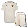 Roma Kids Kit 2023/24 Away (Shirt+Shorts) - Best Soccer Players