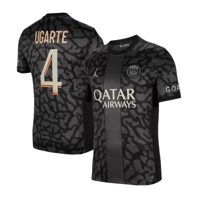 UGARTE #4 New PSG Jersey 2023/24 Third Away Soccer Shirt - Best Soccer Players