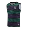 Real Madrid Jersey 2022/23 Pre-Match Soccer Sleeveless Top Black&Purple&Green - Best Soccer Players