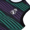 Real Madrid Jersey 2022/23 Pre-Match Soccer Sleeveless Top Black&Purple&Green - Best Soccer Players